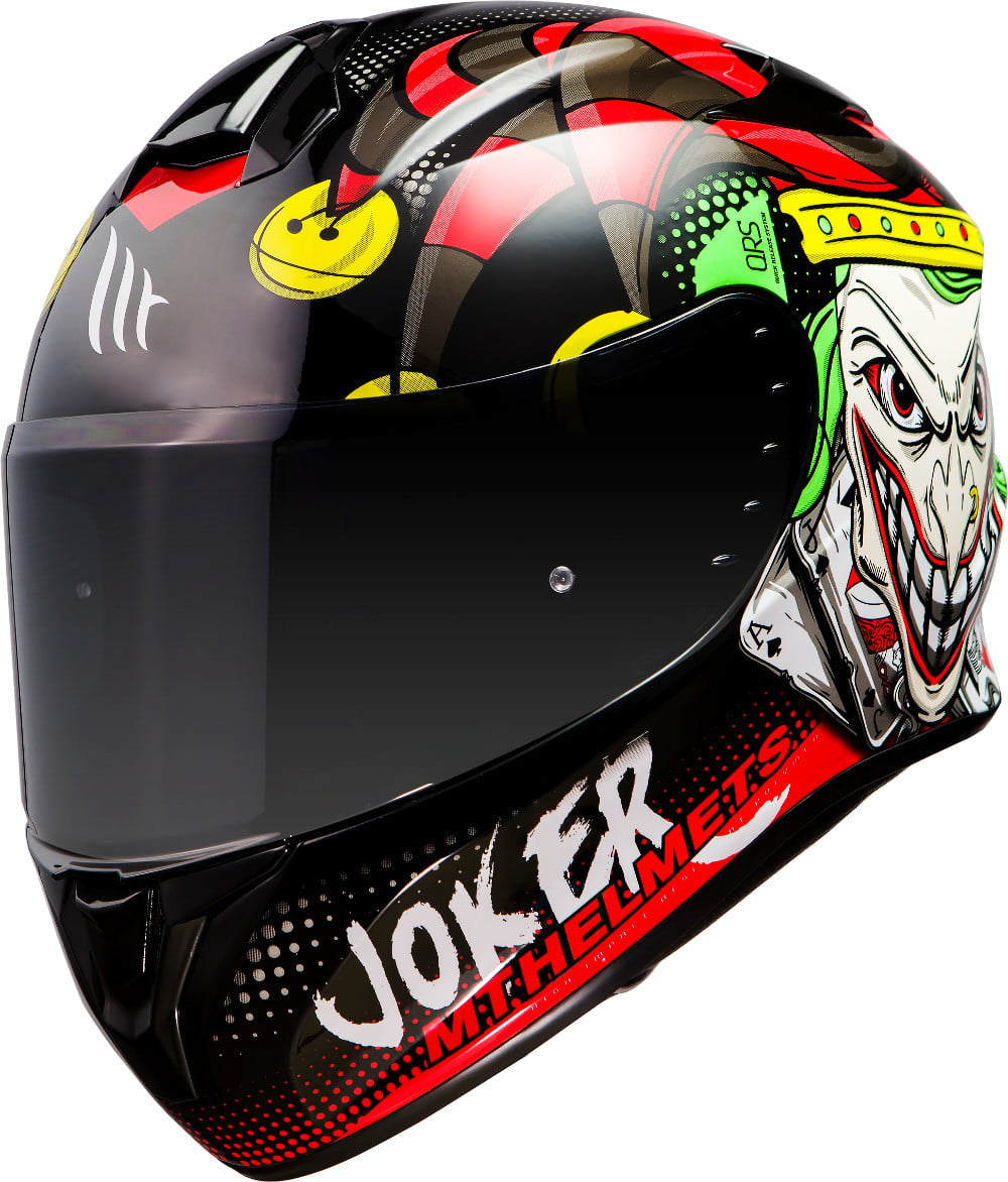 MT -hjelme Integral MC Helmet Targo Joker Black