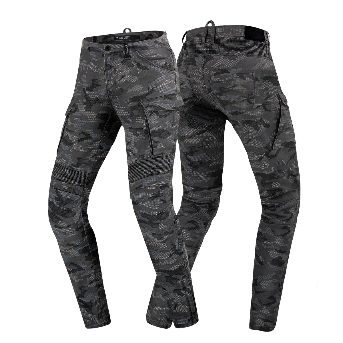 Shima Lady Kevlar Mc-Jeans Giro 2.0 Camo