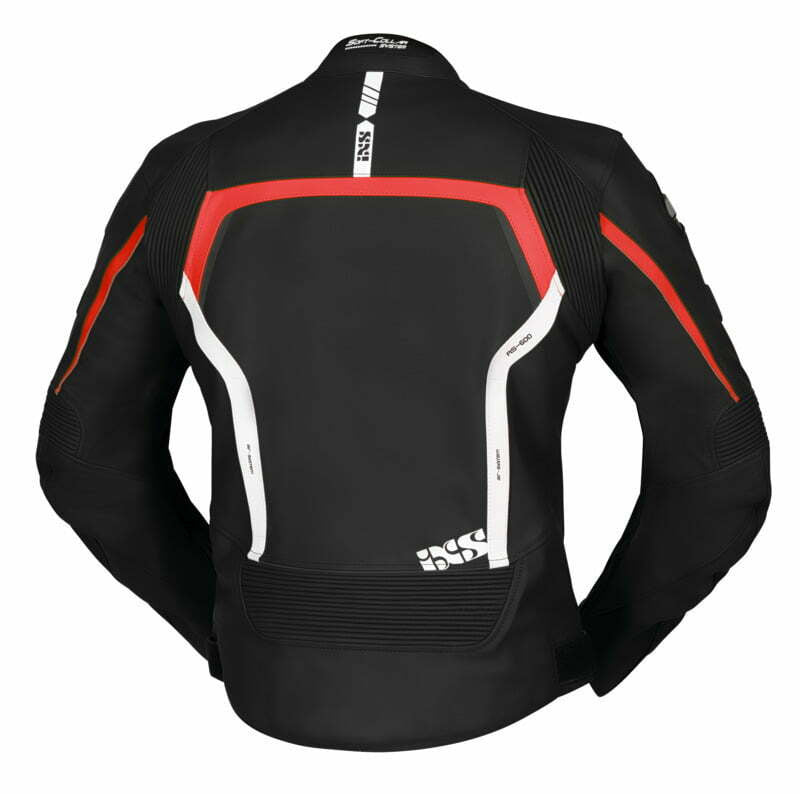 IXS MC-Skin Jacket LD RS-600 1.0 Sort /rød /hvid