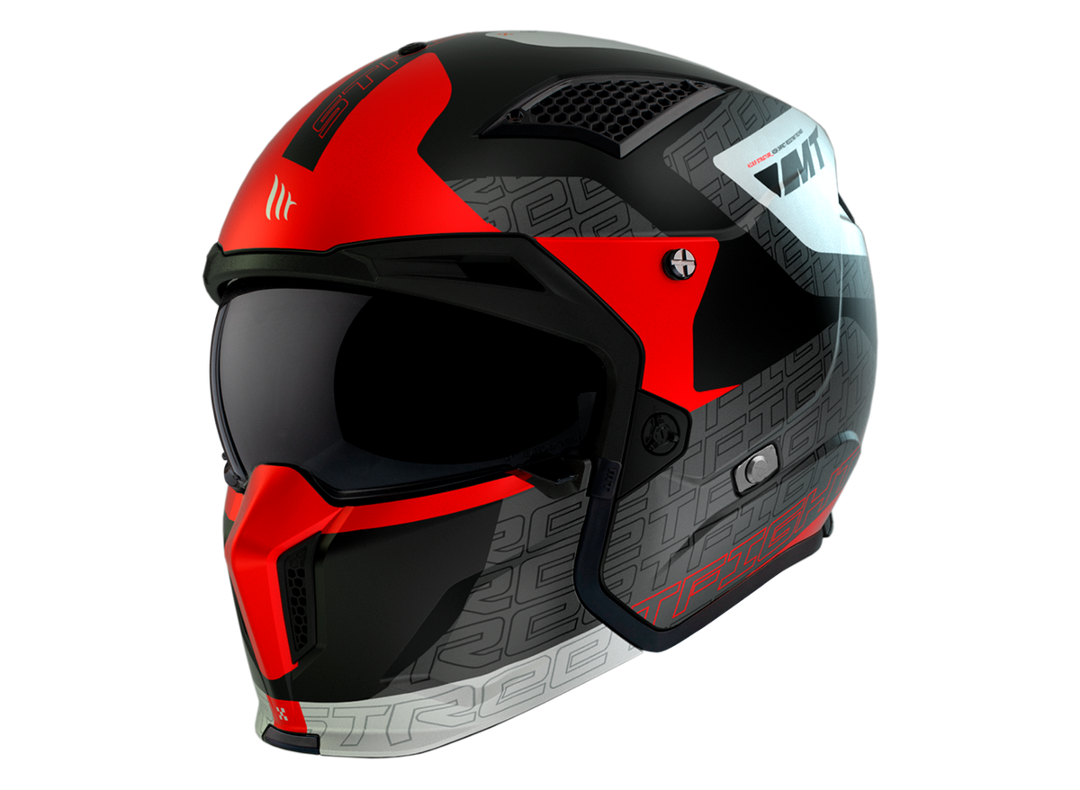 Mt Helmets Open MC Helmet Streetfighter Sv S Totem B15