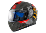 MT -hjelme Integral MC Helmet Targo Bee Rojo