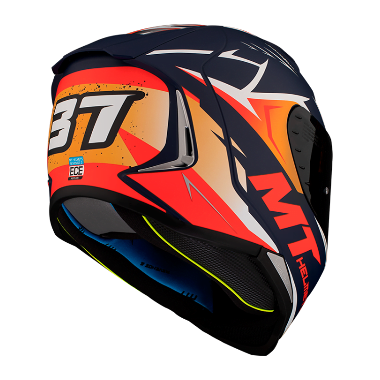 MT -hjelme Integral MC Helmet Revenge 2 Acosta Blue