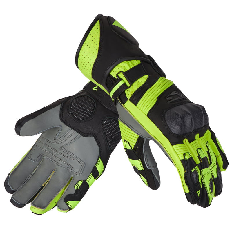 Rebelhorn MC-Sport Gloves Fighter Black /Flu