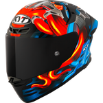 KYT Integral MC Helmet TT-Revo Gear E6 sort /rød /blå