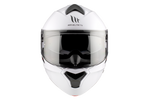 MT -hjelme Åbenbar MC Helmet Genesis SV White