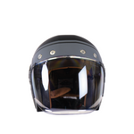 SMK Jet MC Helmet Retro Seven Black