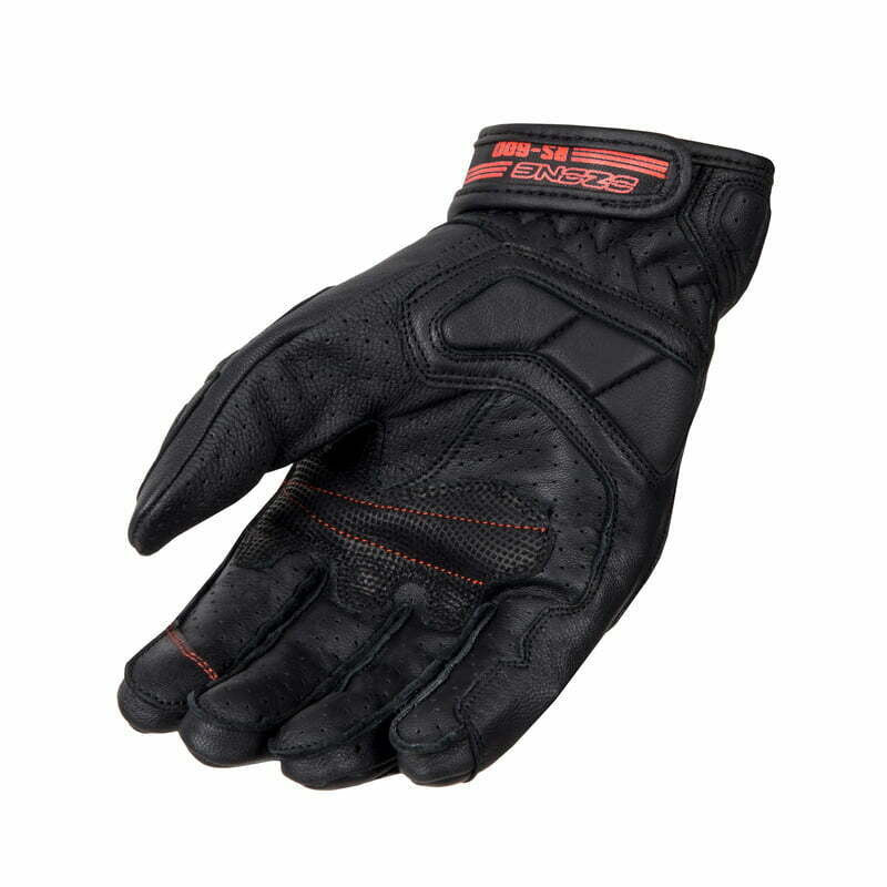 Ozone MC-Gloves RS-600 Kort sort /rød