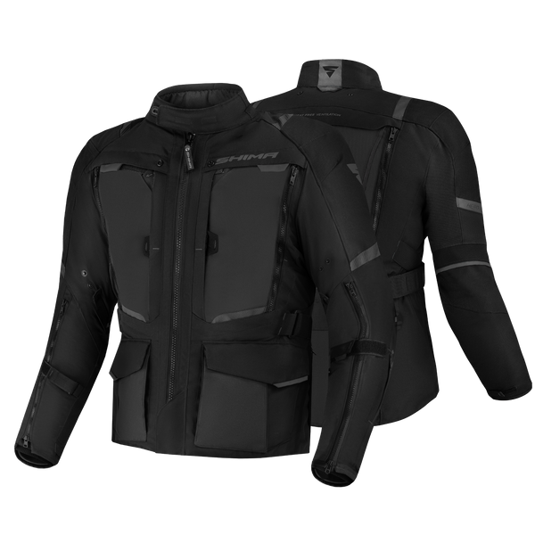 Shima textile mc-jacket hero 2.0 black