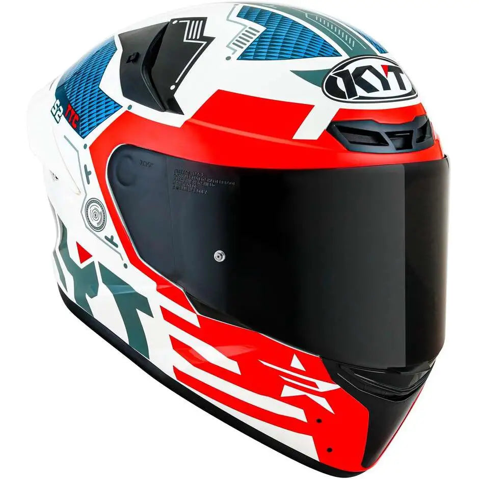 KYT Integral MC Helmet TT-Revo rød