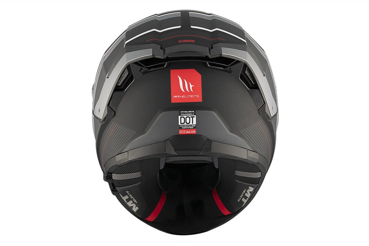 Mt Helmets Integral MC Helmet Thunder 4 SV R25 Black