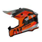 MT -hjelme Cross MC Helmet Ayra Falcon Matt Orange