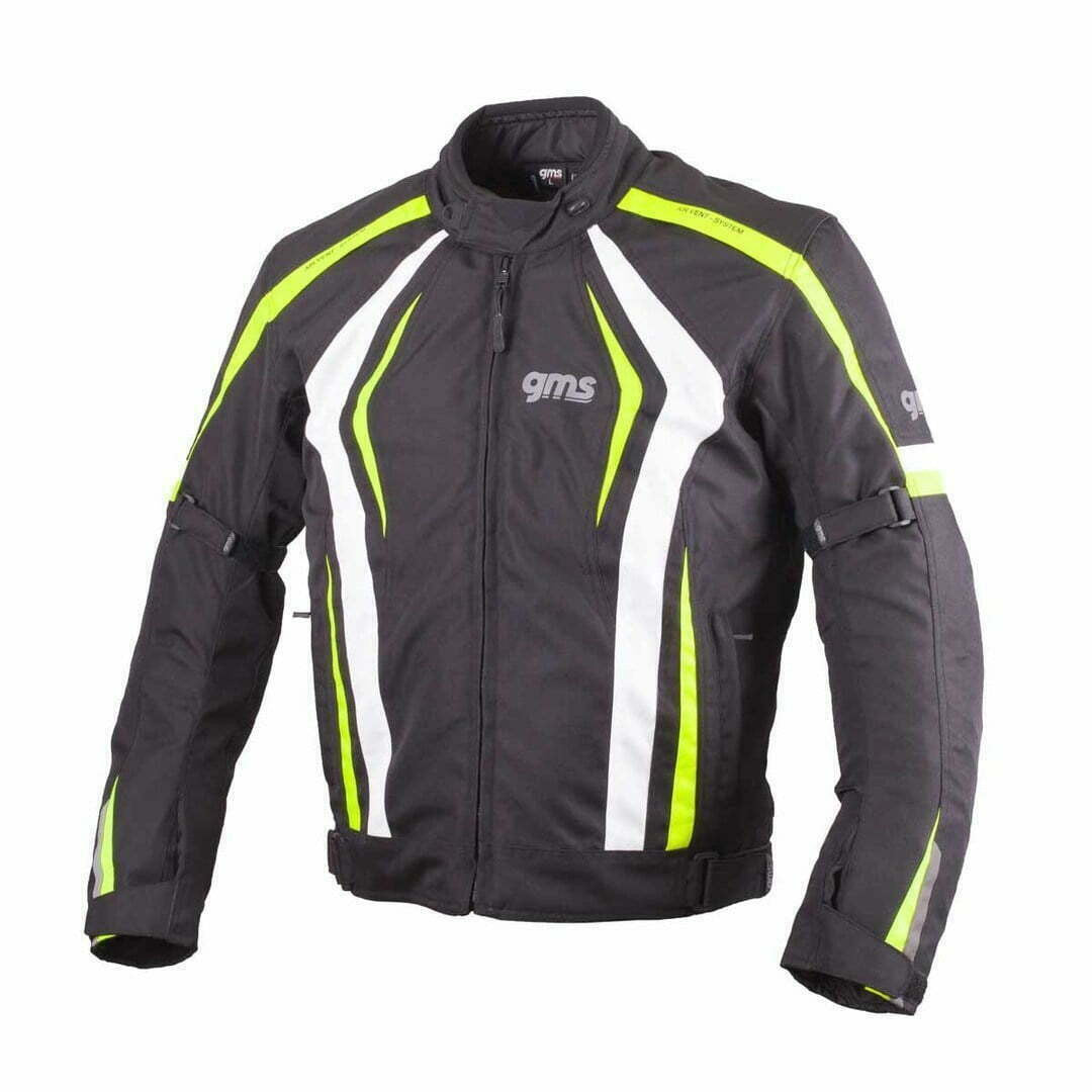 GMS Textil Mc-Jakke Blouson Pace Sort /Flu 